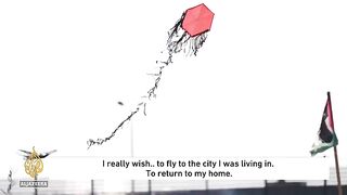 Gaza boy finds solace in kites amidst war devastation