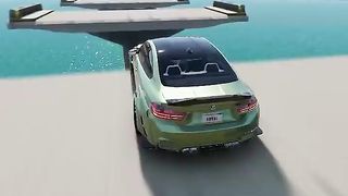 Car Vs Broken Bridge