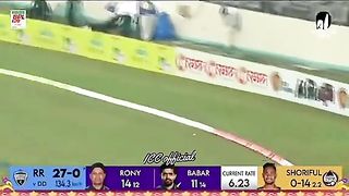 Babar Azam played good innings again in BPL
