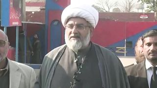 Emotional Speech Of Allama Raja Nasir Abbas Outside Adial Jail After Meeting Imran Khan.