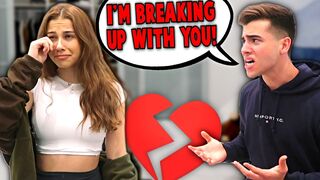 Break Up Prank On Girlfriend.. **She Cried**