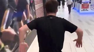 Youtuber thinks he can do whatever he wants because he has a bodyguard