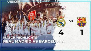 Real Madrid vs Barcelona 4-1 Highlights SuperCopa 2024