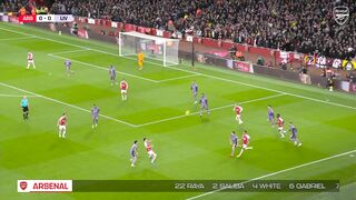 Arsenal vs Liverpool (3-1) - Saka, Martinelli, Trossard