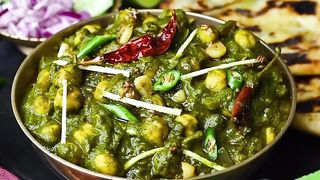 Chole palak recipe