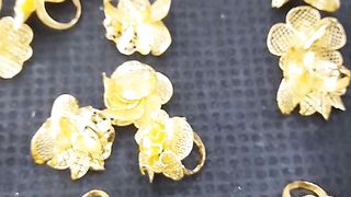 Gold kating desig|| new earrings