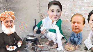 imran khan aur nawaz sharif dal roti eating food punjabi video