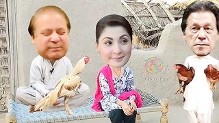imran khan ka murga vs nawaz sharif ka murga wali funny part 2