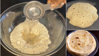How to Knead Roti - Chapathi Dough in 1 Minute