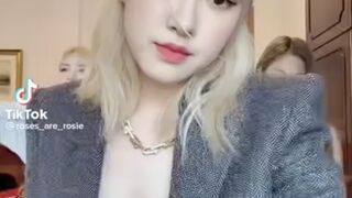 Blackpink Rose my money don’t jingle jingle it folds tiktok