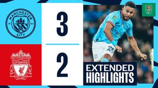 EXTENDED HIGHLIGHTS | Man City 3-2 Liverpool | CITY through after five-goal classic