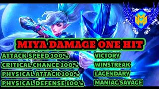 SCRIPT MIYA DAMAGE ONE HIT MOBILE LEGENDS TERBARU 2023