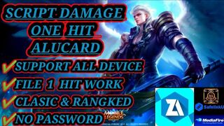script damage one hit alucard mobile legends 2023