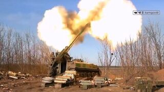 Ukraine Pacific Fleet’s 40th Naval Infantry Brigade using commercial Giatsint-S artillery UAVs to drop munitions