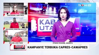Agenda Kampanye Terbuka Prabowo Subianto _ Kabar Utama Pagi tvOne