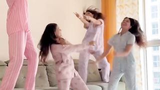 Send this to your Pajama buddies ❤️????✨???? #pajamaparty #youtubeshorts #dance