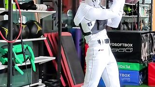 Baseball Bat swinging skills Insane skills