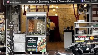 Unlimited Momos in ₹99 ???? -- Momos Street food ❤️ #shorts #momos #unlimitedfood