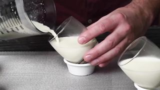 Spectacular blueberry panna cotta
