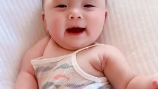 Baby's laugh is like music for your soul