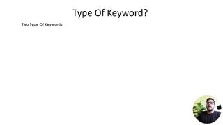 6 Type of Keyword