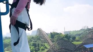 Enjoy the feeling of bungee jumping #adventure #bungeejumping #shorts