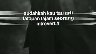 Sudahkah kau tau tatapan seorang introvert