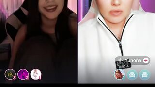 Girl tik tok live