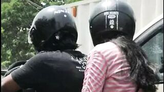 Indian man gifts helmets 'Life is precious'  to guests on his daughter's wedding