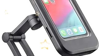 Waterproof Zip Pouch Bike Moblle Holder