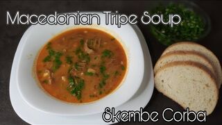 Beef Tripe Soup Recipe - Macedonia Skembe Corba