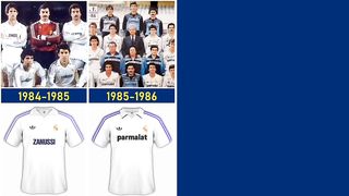 LOS BLANCOS⚪ Evolution REAL MADRID Jersey Home 1984-2023