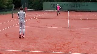Accurate hitting of the ball