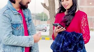 cute girl reaction