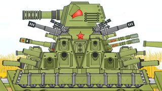 КВ44 и АРТА МОНСТР Против Немцев