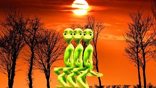 Vfx relax and enjoy the funny dance