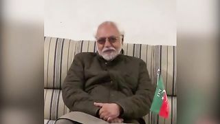 Ayaz Amir Emergency video message _ NA-58 Chakwal _ Elections 2024 _