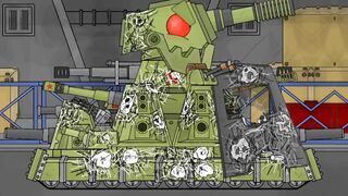 Titan Speakerman Titan Cameraman Уничтожают КВ44-М - Мультики про танки