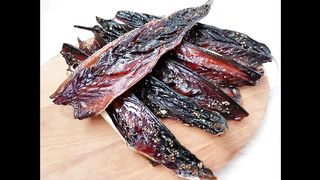 Вяленая рыба СКУМБРИЯ в соевом соусе. Получается вкуснее чем копченая из магазин.