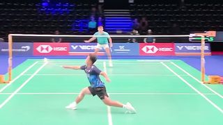Badminton Denmark Open 2023 Ginting vs Popov