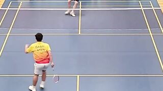 Good Badminton Rally In Spanish U17 Open Spain