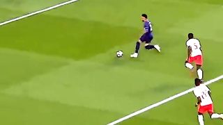 Neymar Skills vs Leipzig