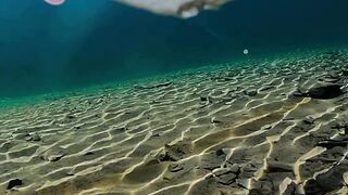 What it looks like under alpine lakes in Alaska ✨_