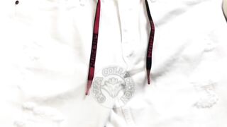 Celana pendek jeans pria