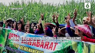 Petani Tebu di Cirebon Deklarasi Dukung Prabowo dan Gibran Menang Pilpres Satu Putaran