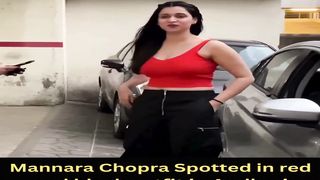 Bigg Boss 17 Mannara Chopra Spotted in Andheri Viral Masti Bollywood