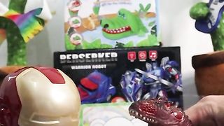 How would a dinosaur doll and robot chat with each other