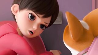 Anjing Lucu Dengan Pemiliknya Yang Bertengkar // Filem Animasi Anak // Anak Anak
