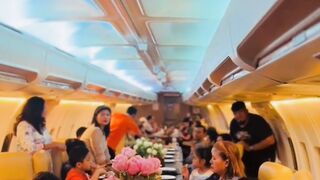 Makan didalam pesawat ??