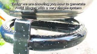 How to Make Free Gas with Garbage _ Free Gas Butane - Propane _ Liberty BioGas